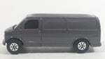 Maisto 2000 Chevrolet Express Van Dark Grey Die Cast Toy Car Vehicle