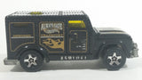 2001 Hot Wheels Armored Truck Always Safe Black Die Cast Toy Car Vehicle