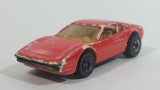 1989 Hot Wheels Automagic II Street Beast Race Bait 308 Red Ferrari Die Cast Toy Car Vehicle - No Tampos - BW - Color Racers