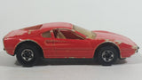 1989 Hot Wheels Automagic II Street Beast Race Bait 308 Red Ferrari Die Cast Toy Car Vehicle - No Tampos - BW - Color Racers