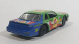 Vintage Zee Toys Dyna Wheels Ford Thundebird Stock Car #23 Champion Daytona D101 Green and Blue Die Cast Toy Race Car Vehicle
