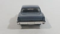 2012 Hot Wheels '66 Chevy Nova Metalflake Blue-Grey Die Cast Toy Muscle Car Vehicle