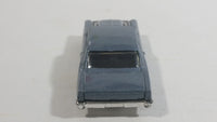 2012 Hot Wheels '66 Chevy Nova Metalflake Blue-Grey Die Cast Toy Muscle Car Vehicle