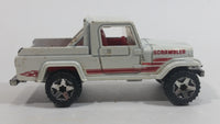 2009 Hot Wheels Heat Fleet Jeep Scrambler White Die Cast Toy Car Vehicle