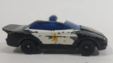 1997 Hot Wheels McDonald's Police Car Black White Die Cast Toy Car Vehicle