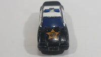 1997 Hot Wheels McDonald's Police Car Black White Die Cast Toy Car Vehicle