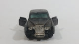 Vintage Yatming Rolls-Royce Phantom VI (Painted Black) Die Cast Toy Car Vehicle with Opening Doors - Hong Kong