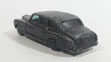 Vintage Yatming Rolls-Royce Phantom VI (Painted Black) Die Cast Toy Car Vehicle with Opening Doors - Hong Kong