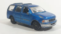 Motor Max Super Wheels Ford Expedition No. 6021 Blue Die Cast Toy Car SUV Vehicle