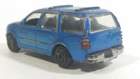 Motor Max Super Wheels Ford Expedition No. 6021 Blue Die Cast Toy Car SUV Vehicle