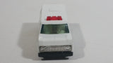 Yatming 1970s Ford Econoline Police Cop Van White and Black Die Cast Toy Car Vehicle