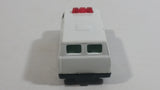 Yatming 1970s Ford Econoline Police Cop Van White and Black Die Cast Toy Car Vehicle