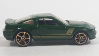 2010 Hot Wheels Faster Than Ever '07 Shelby GT500 Dark Green Die Cast Toy Muscle Car Vehicle