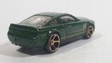 2010 Hot Wheels Faster Than Ever '07 Shelby GT500 Dark Green Die Cast Toy Muscle Car Vehicle