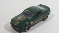 2010 Hot Wheels Faster Than Ever '07 Shelby GT500 Dark Green Die Cast Toy Muscle Car Vehicle