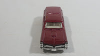 2010 Hot Wheels City Works Custom '66 GTO Wagon Fire Department Dark Red and White Die Cast Toy Car Vehicle