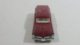 2010 Hot Wheels City Works Custom '66 GTO Wagon Fire Department Dark Red and White Die Cast Toy Car Vehicle