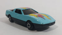 Yatming Chevrolet Corvette C4 Light Blue No. 809 Die Cast Toy Car Vehicle