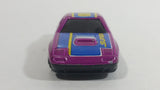 Yatming Mazda RX-7 Turbo Purple Super 8 No. 807 Die Cast Toy Car Vehicle