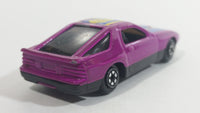 Yatming Mazda RX-7 Turbo Purple Super 8 No. 807 Die Cast Toy Car Vehicle