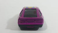 Yatming Mazda RX-7 Turbo Purple Super 8 No. 807 Die Cast Toy Car Vehicle