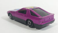 Yatming Mazda RX-7 Turbo Purple Super 8 No. 807 Die Cast Toy Car Vehicle