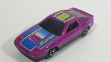 Yatming Mazda RX-7 Turbo Purple Super 8 No. 807 Die Cast Toy Car Vehicle