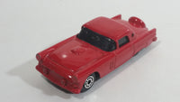 Maisto 1956 Ford Thunderbird Red Die Cast Toy Classic Car Vehicle