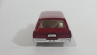 2010 Hot Wheels City Works Custom '66 GTO Wagon Fire Department Dark Red and White Die Cast Toy Car Vehicle