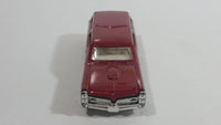 2010 Hot Wheels City Works Custom '66 GTO Wagon Fire Department Dark Red and White Die Cast Toy Car Vehicle