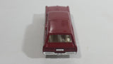 2010 Hot Wheels City Works Custom '66 GTO Wagon Fire Department Dark Red and White Die Cast Toy Car Vehicle