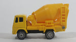 Maisto Cement Mixer Truck Yellow Die Cast Toy Car Construction Equipment Building Vehicle