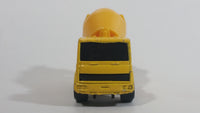 Maisto Cement Mixer Truck Yellow Die Cast Toy Car Construction Equipment Building Vehicle