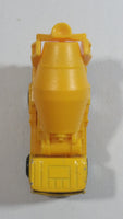 Maisto Cement Mixer Truck Yellow Die Cast Toy Car Construction Equipment Building Vehicle