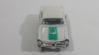 2010 Hot Wheels Faster Than Ever '67 Pontiac GTO White Die Cast Toy Muscle Car Vehicle