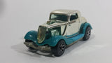 1995 Hot Wheels Speed Gleamer 3-Window '34 Turquoise Blue Chrome Die Cast Toy Car Hot Rod Vehicle