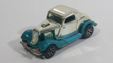 1995 Hot Wheels Speed Gleamer 3-Window '34 Turquoise Blue Chrome Die Cast Toy Car Hot Rod Vehicle