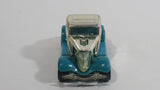 1995 Hot Wheels Speed Gleamer 3-Window '34 Turquoise Blue Chrome Die Cast Toy Car Hot Rod Vehicle