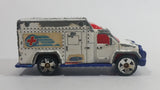 2002 Matchbox Ambulance White Die Cast Toy Emergency Rescue Vehicle McDonald's Happy Meal