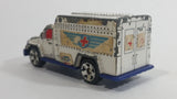 2002 Matchbox Ambulance White Die Cast Toy Emergency Rescue Vehicle McDonald's Happy Meal