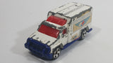 2002 Matchbox Ambulance White Die Cast Toy Emergency Rescue Vehicle McDonald's Happy Meal