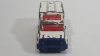 2002 Matchbox Ambulance White Die Cast Toy Emergency Rescue Vehicle McDonald's Happy Meal