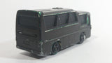 Majorette Mini Bus No. 262 Painted Dark Brown 1/87 Scale Die Cast Toy Car Vehicle