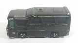 Majorette Mini Bus No. 262 Painted Dark Brown 1/87 Scale Die Cast Toy Car Vehicle