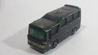 Majorette Mini Bus No. 262 Painted Dark Brown 1/87 Scale Die Cast Toy Car Vehicle