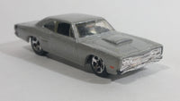 2008 Hot Wheels '69 Dodge Coronet Super Bee Metalflake Silver Die Cast Toy Muscle Car Vehicle