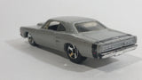 2008 Hot Wheels '69 Dodge Coronet Super Bee Metalflake Silver Die Cast Toy Muscle Car Vehicle