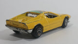 Summer Marz Karz No. 8805 Ferrari Testarossa '2001' Yellow Die Cast Toy Exotic Race Car Vehicle