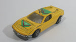 Summer Marz Karz No. 8805 Ferrari Testarossa '2001' Yellow Die Cast Toy Exotic Race Car Vehicle