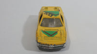 Summer Marz Karz No. 8805 Ferrari Testarossa '2001' Yellow Die Cast Toy Exotic Race Car Vehicle